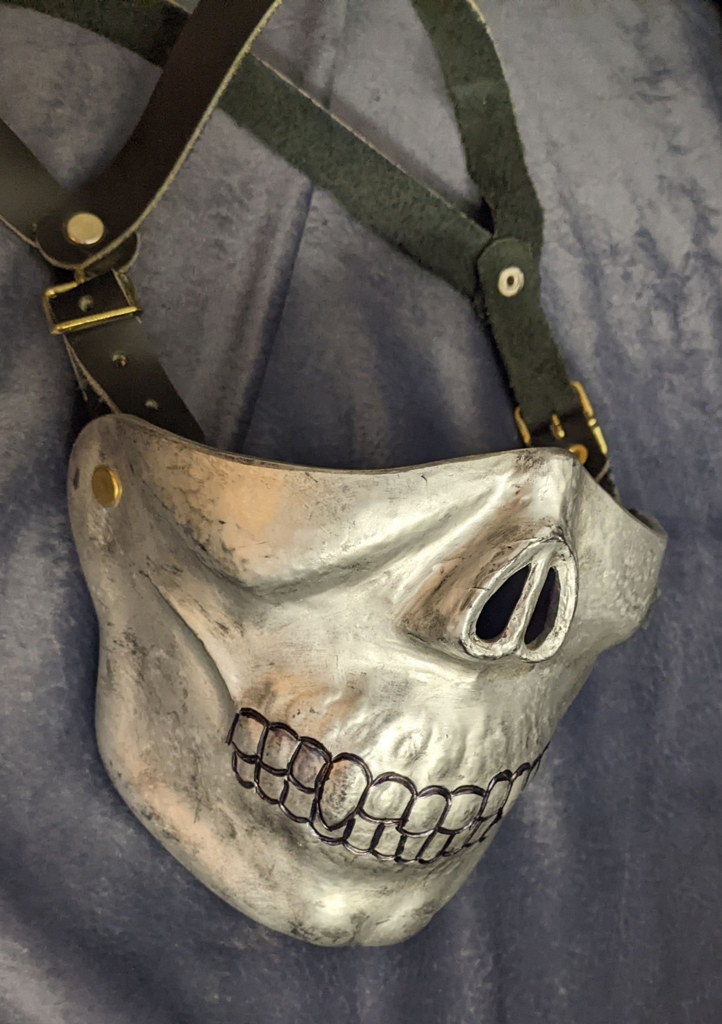 Skull Mask - Silver Color